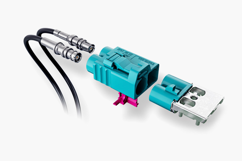 汽車FAKRA線束和HSD高速數(shù)據(jù)連接器有什么區(qū)別？ 