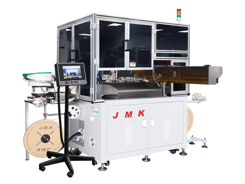 JM-601B+ 全自動(dòng)雙頭穿號(hào)碼管 單頭插殼機(jī)